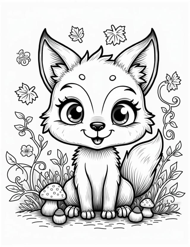 Curious Fox's Autumn Adventure