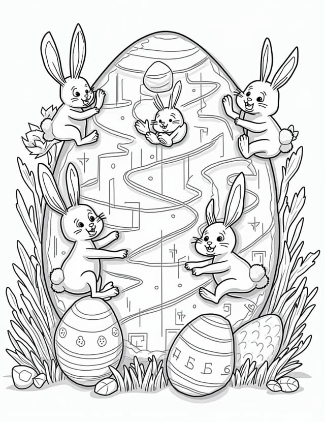 Easter Bunny's Egg-cellent Obstacle Course