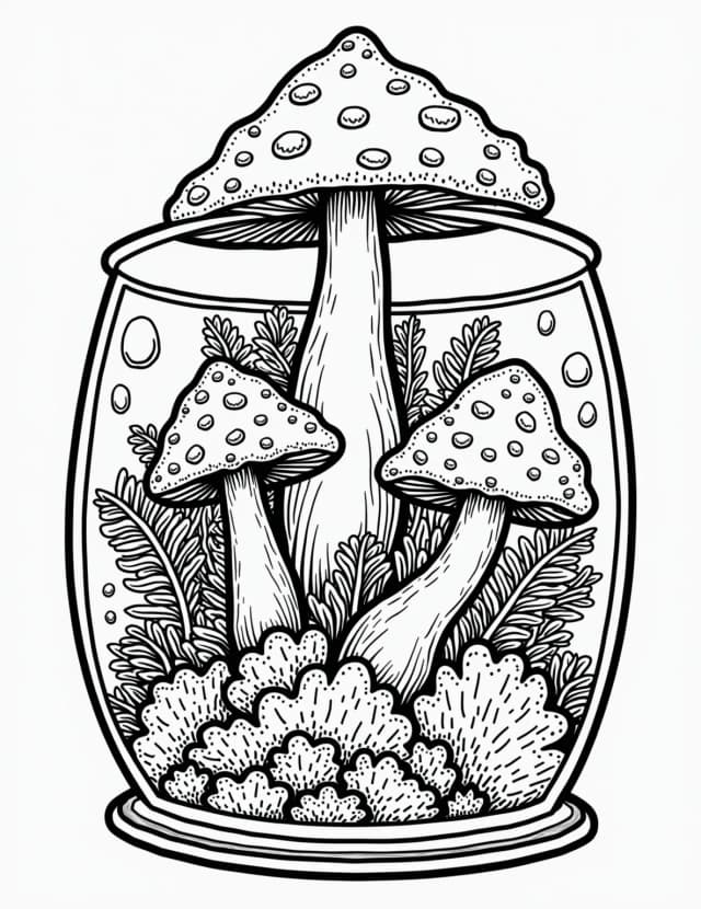 Mushroom Terrarium