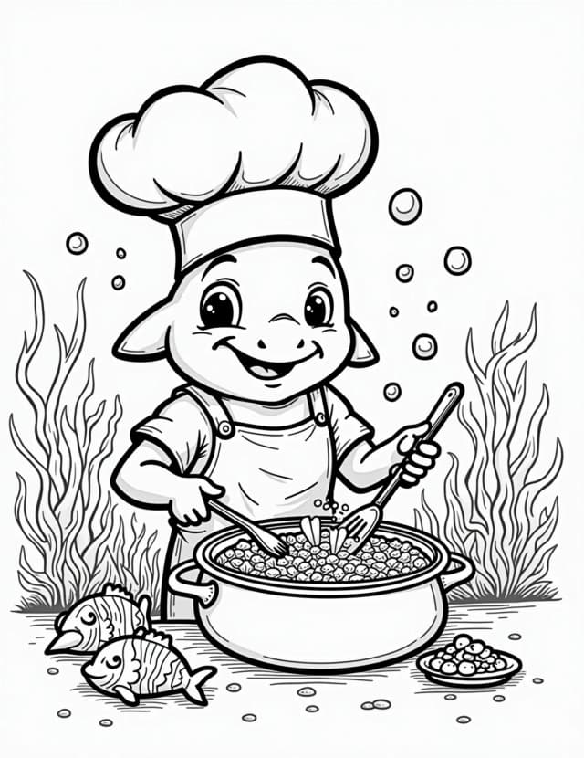 Shark Chef's Seafood Special