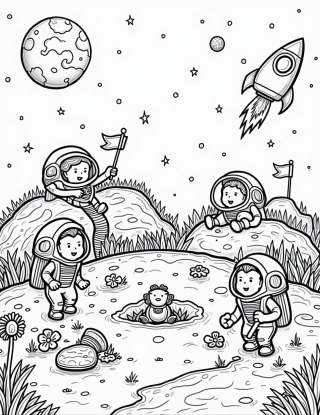 Lunar Base Colony