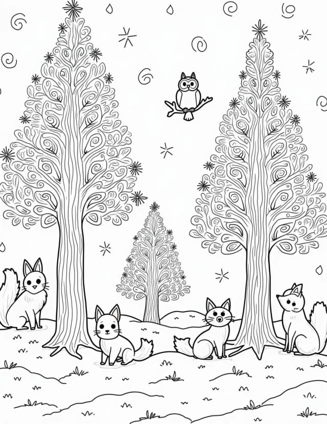 Snowflake Forest Adventure