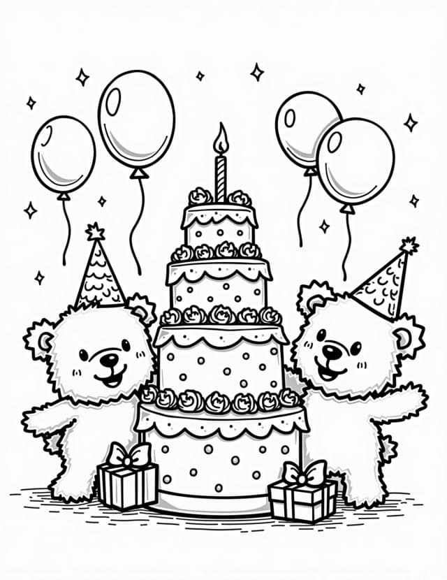 Teddy Bear's Birthday Party