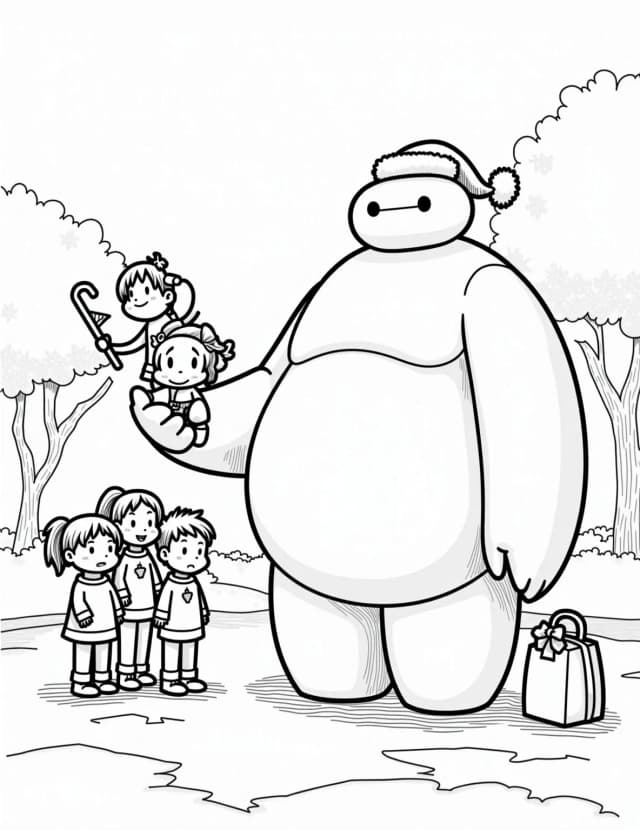 Baymax's San Fransokyo Christmas