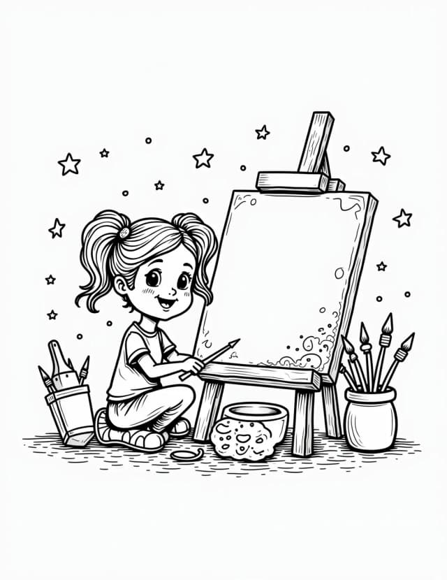 Coloring pages for girls