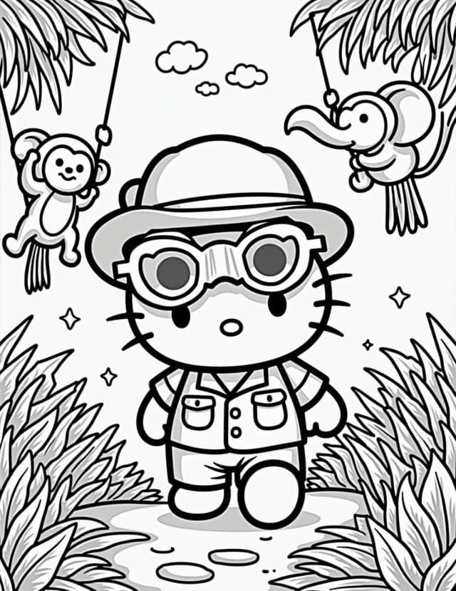 Hello Kitty's Jungle Safari