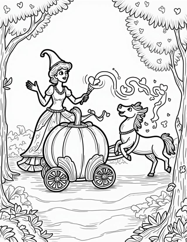 Cinderella's Pumpkin Carriage