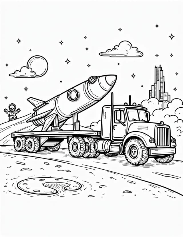Rocket Transport Truck