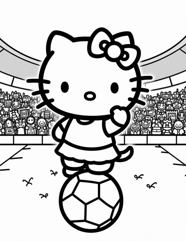 Hello Kitty's Soccer Star