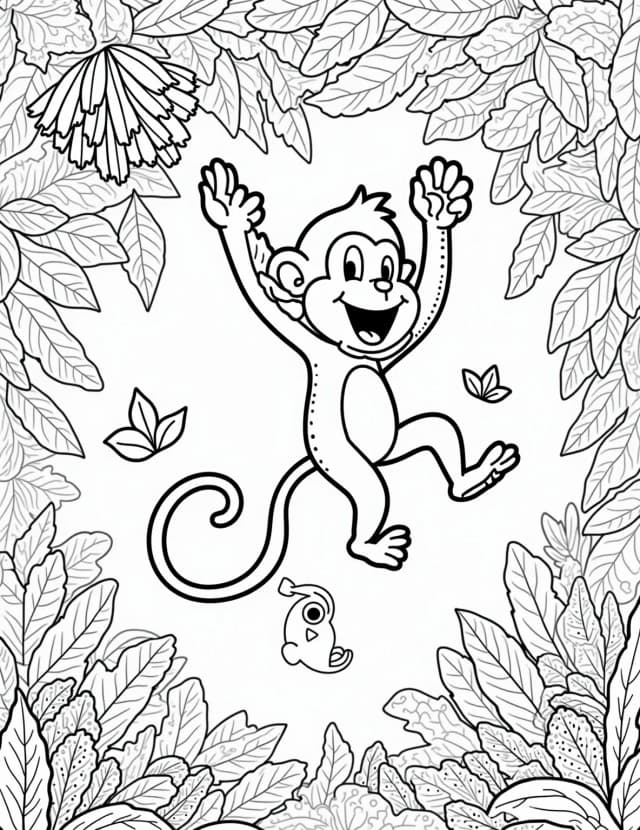 Mischievous Monkey's Banana Bonanza