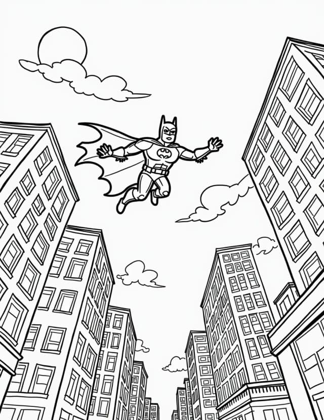 Batman coloring pages