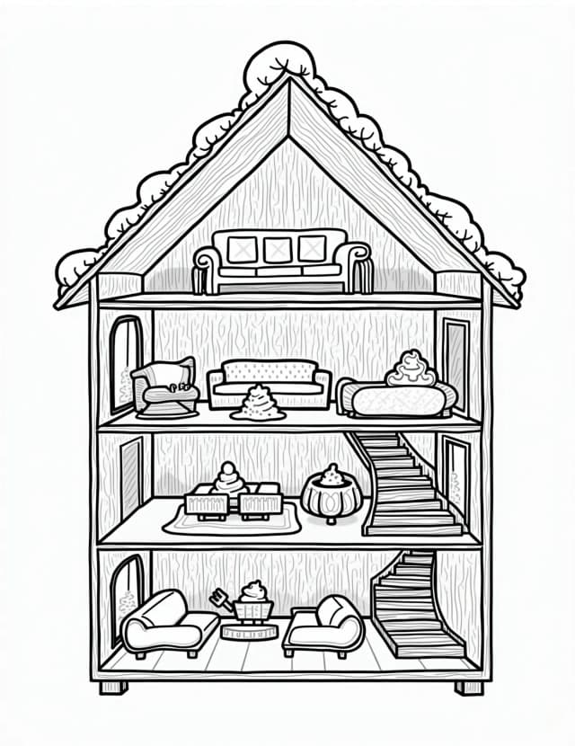Ice Cream Dollhouse