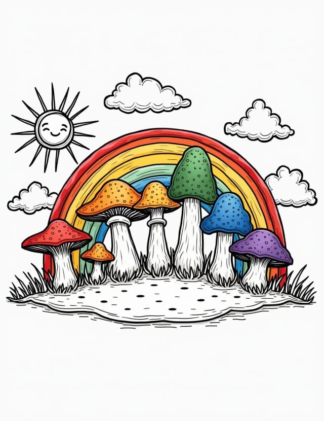 Mushroom Rainbow