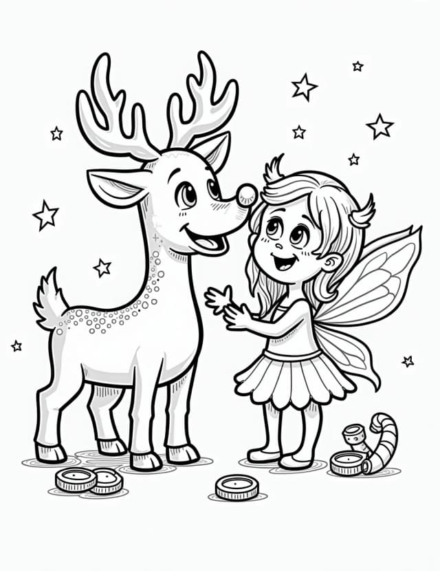 Rudolph Meets the Tooth Fairy