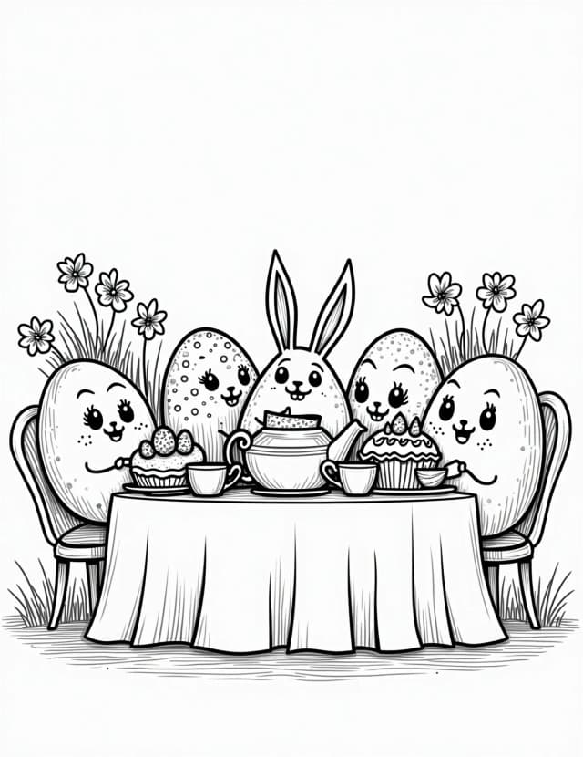 Egg-cellent Tea Party