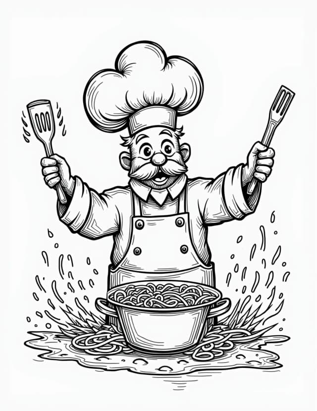 Marshall's Clumsy Cooking Class