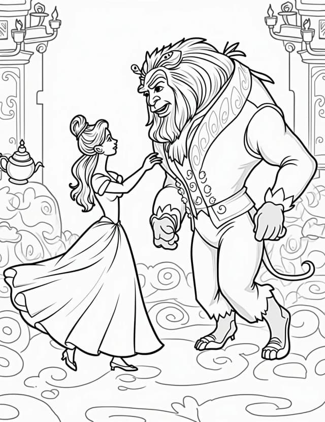 Belle's Enchanted Rose