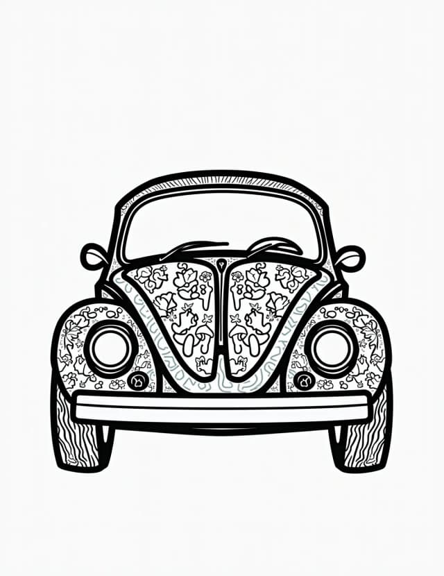 Flower Power Volkswagen