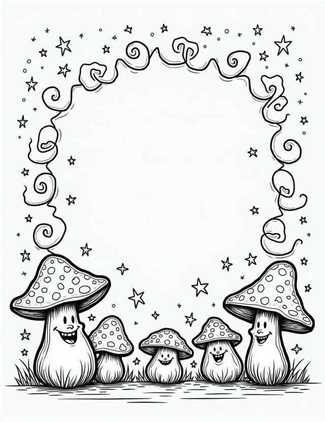 Mushroom Emoji Collection