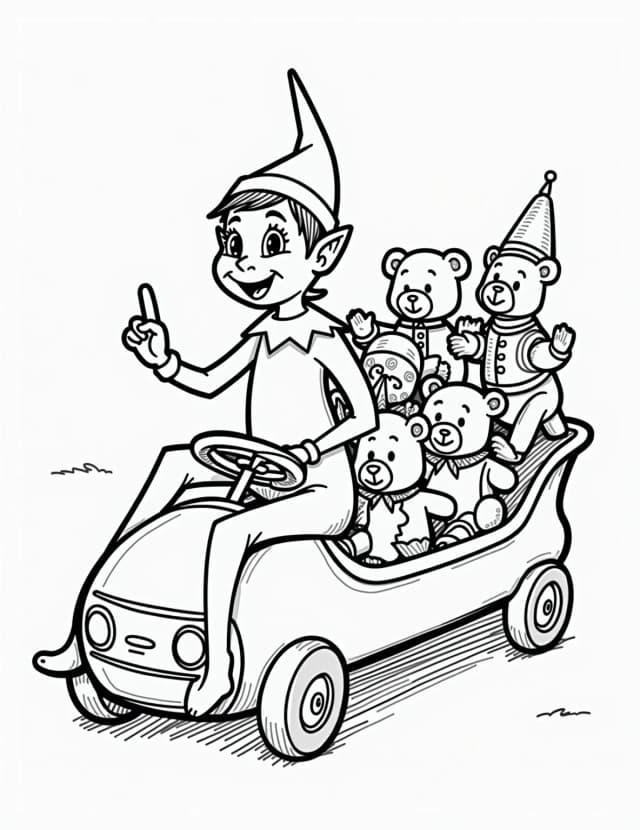 Elf's Magical Toy Parade