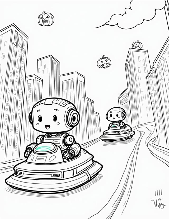 Trick-or-Treat Robots