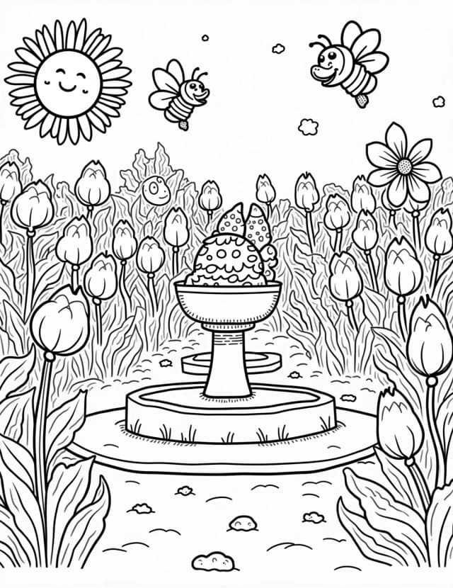 Ice Cream Social Garden Party