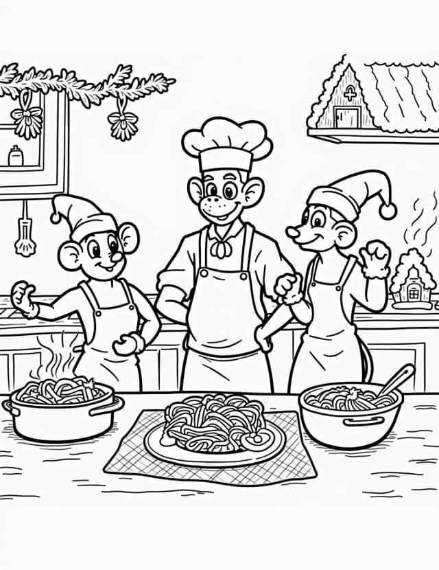 Ratatouille's Christmas Feast