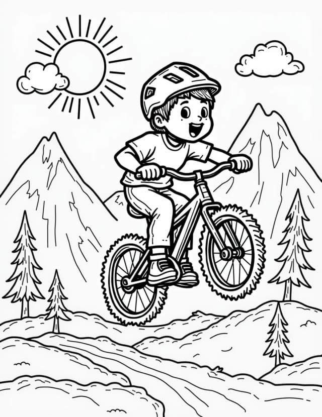 Coloring pages for boys