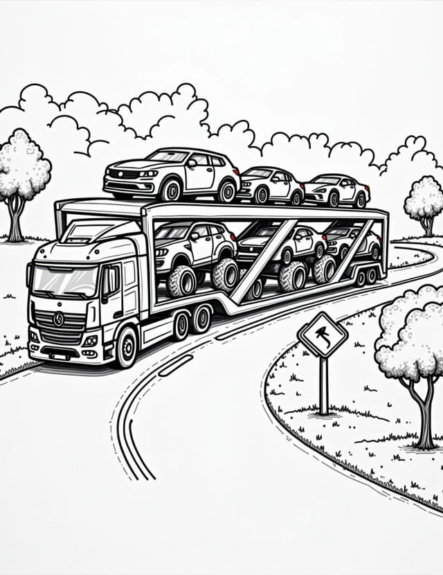 Car Carrier Truck