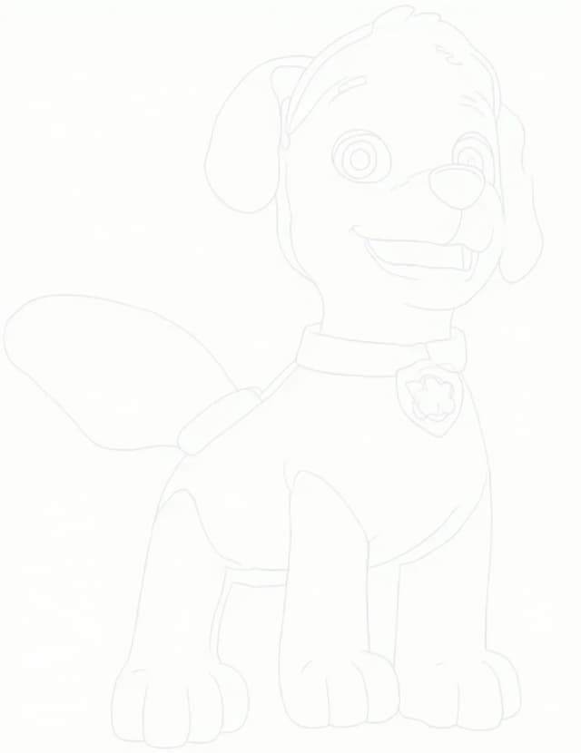 Paw Patrol Mighty Pups Comic Book Cover