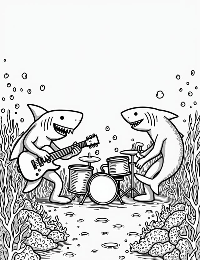 Shark's Underwater Music Festival