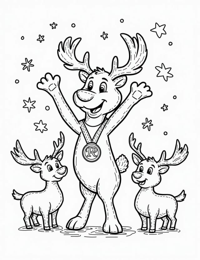 Rudolph's Reindeer Games Victory