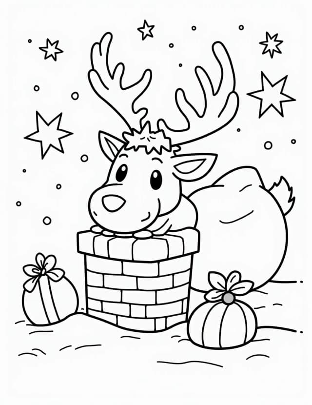 Rudolph's Toy Delivery Helper